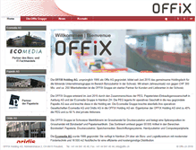 Tablet Screenshot of offix.ch